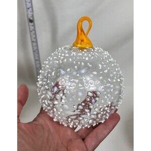 1995 Nordstrom David Levi hand blown Christmas Ornament